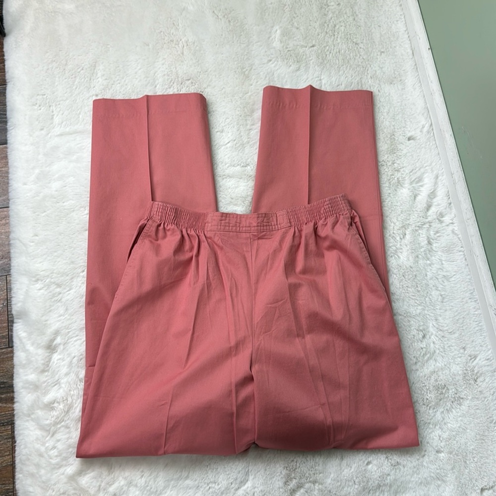 NWT Alfred Dunner salmon, pants size 12